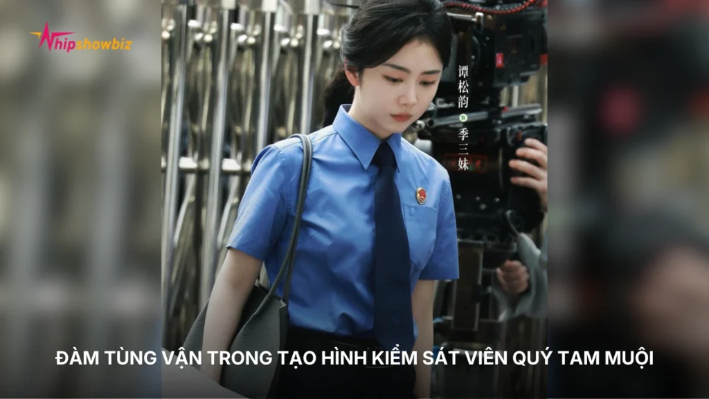 Đàm Tùng Vận trong tạo hình kiểm sát viên Quý Tam Muội