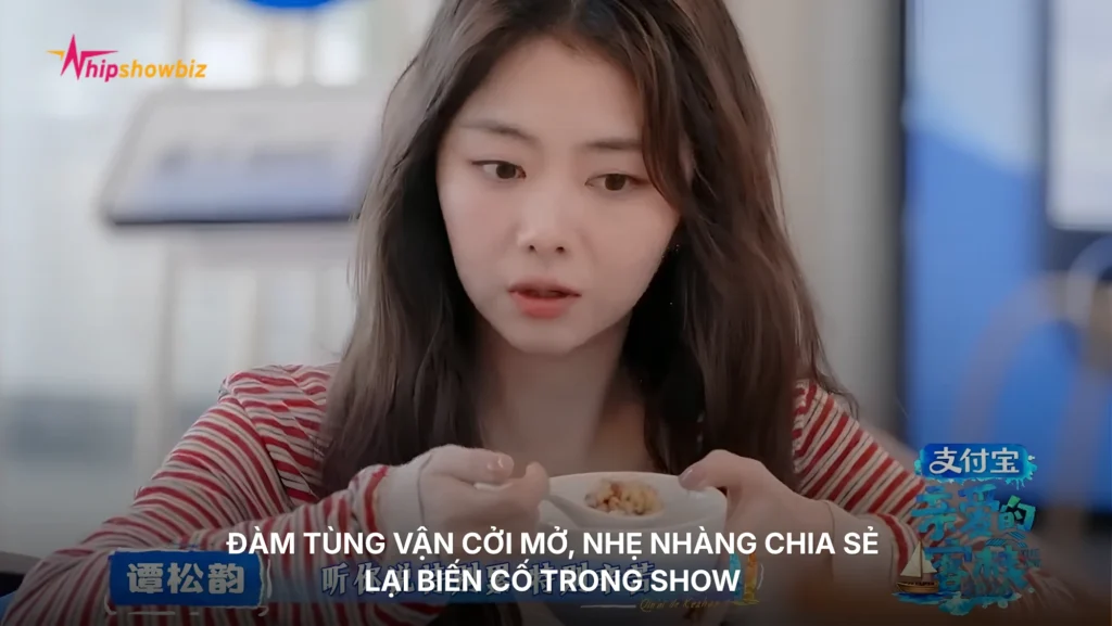 Đàm Tùng Vận cởi mở, nhẹ nhàng chia sẻ lại biến cố trong show 