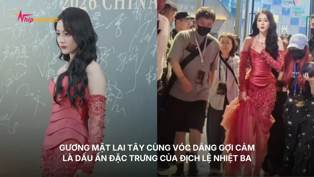Gương mặt lai Tây cùng vóc dáng gợi cảm là dấu ấn đặc trưng của Địch Lệ Nhiệt Ba