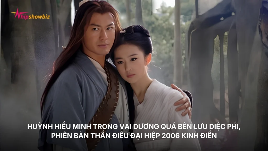 Huỳnh Hiểu Minh trong vai Dương Quá bên Lưu Diệc Phi, phiên bản Thần Điêu Đại Hiệp 2006 kinh điển