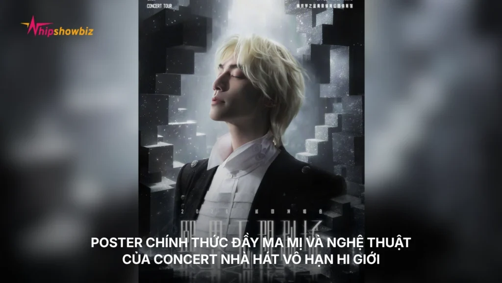Poster chính thức đầy ma mị và nghệ thuật của concert Nhà Hát Vô Hạn Hi Giới