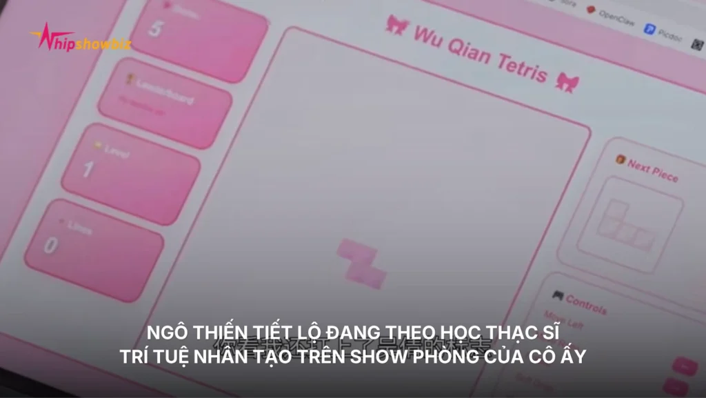 Ngô Thiến tiết lộ đang theo học thạc sĩ trí tuệ nhân tạo trên show Phòng Của Cô Ấy