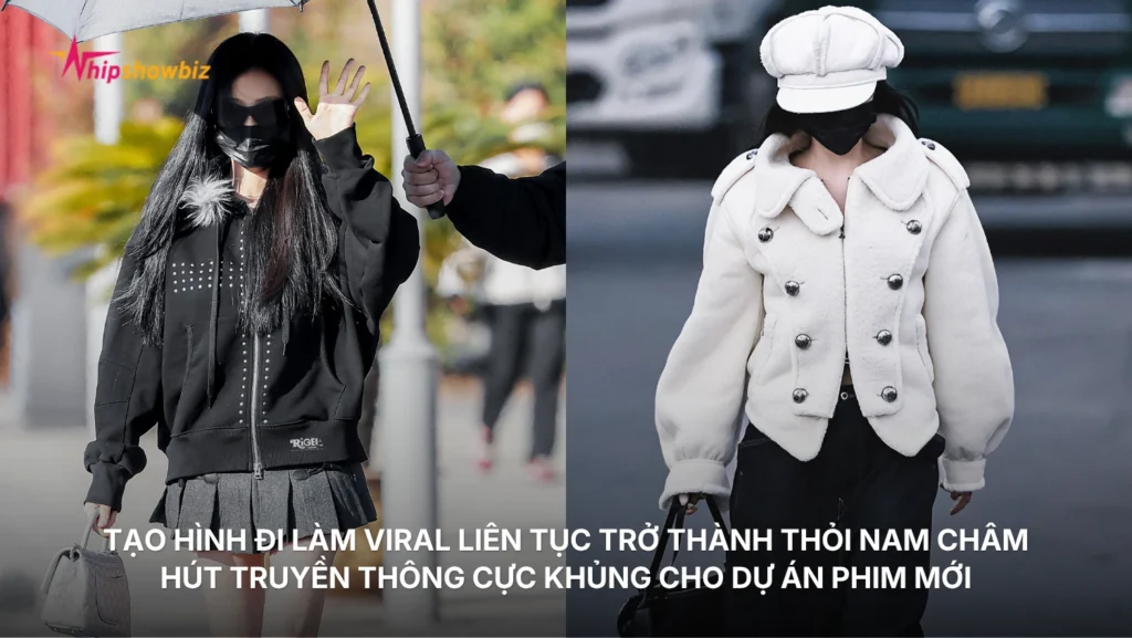 Tạo hình đi làm viral liên tục trở thành thỏi nam châm hút truyền thông cực khủng cho dự án phim mới