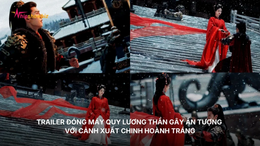 Trailer đóng máy Quy Lương Thần gây ấn tượng với cảnh xuất chinh hoành tráng