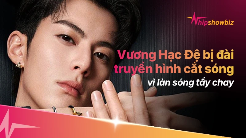 Vương Hạc Đệ bị đài truyền hình cắt sóng, quán ăn gia đình mất 40% doanh thu vì làn sóng tẩy chay