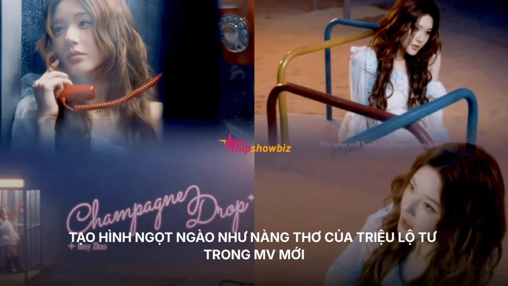 Tạo hình ngọt ngào như nàng thơ của Triệu Lộ Tư trong MV mới