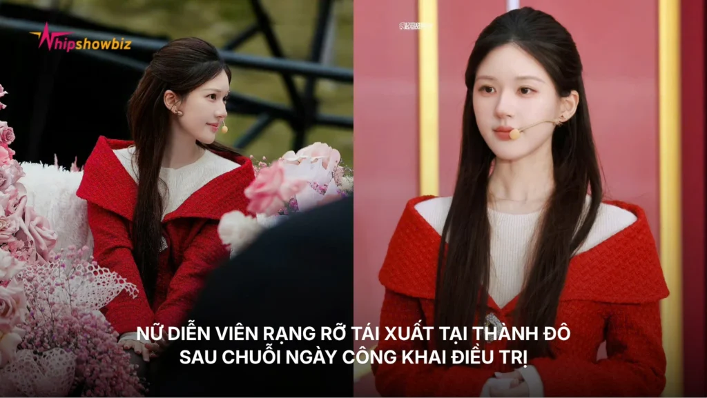 Nữ diễn viên rạng rỡ tái xuất tại Thành Đô sau chuỗi ngày công khai điều trị