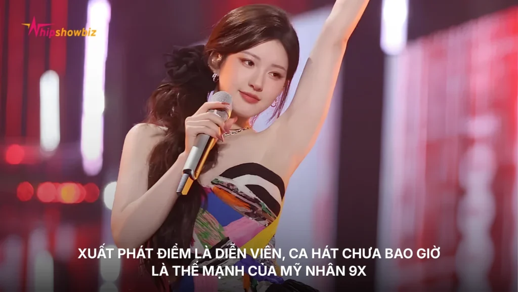 Xuất phát điểm là diễn viên, ca hát chưa bao giờ là thế mạnh của mỹ nhân 9X